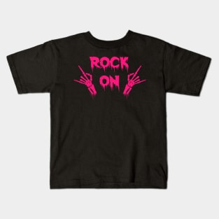 Devils Horns Rocker Kids T-Shirt